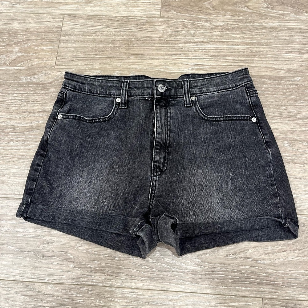 Wild Fable Black High Rise Jean Shorts